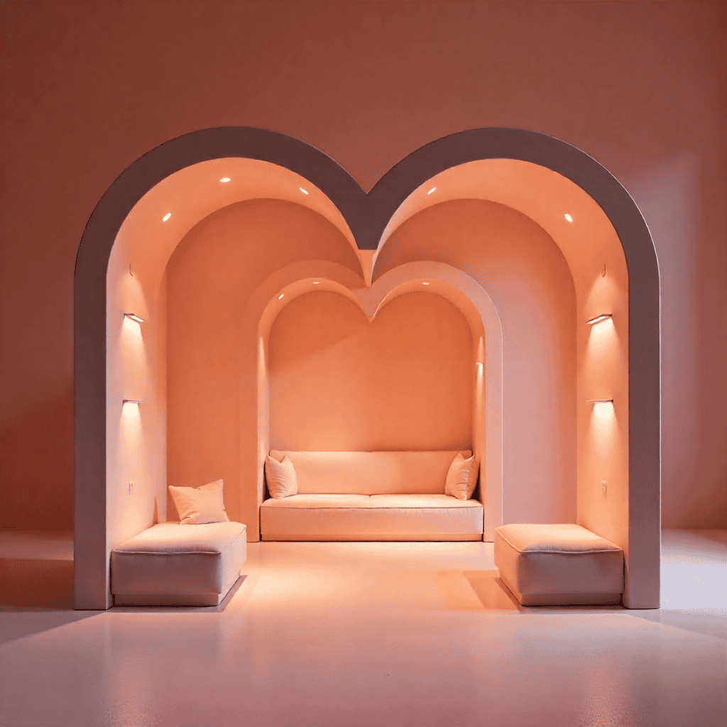 Paarse en lavendel foto zone achtergrond